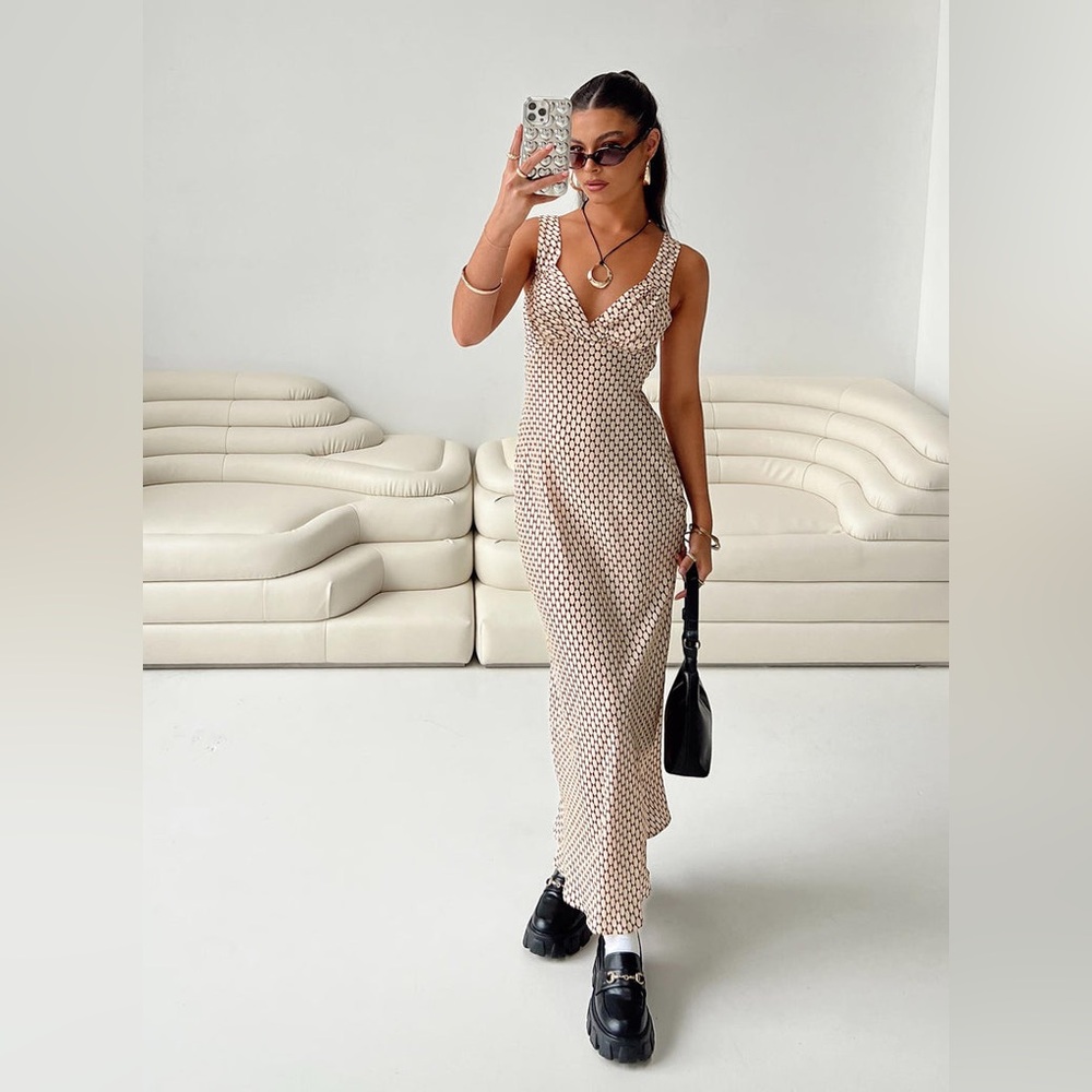 Maya Geo Maxi Dress